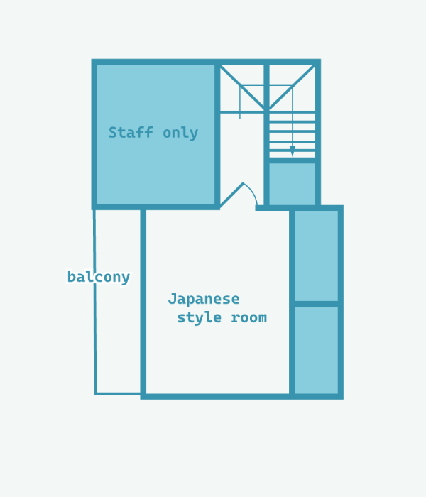 2階レイアウト図
