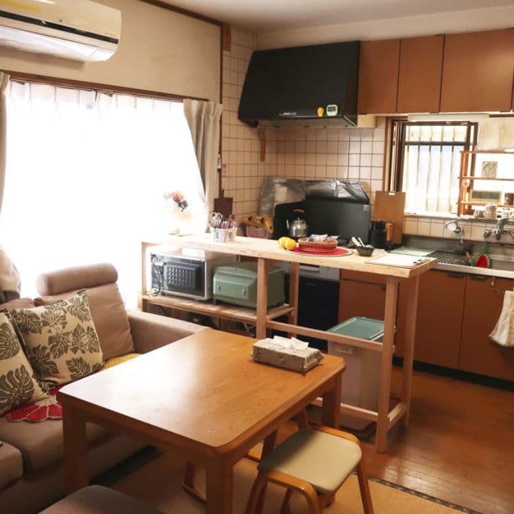 1F：リビングキッチン