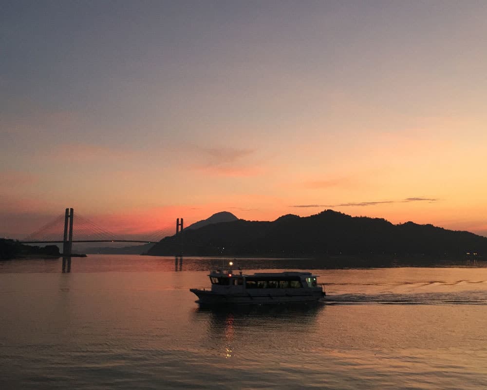 水野造船所からみるゆめしま海道