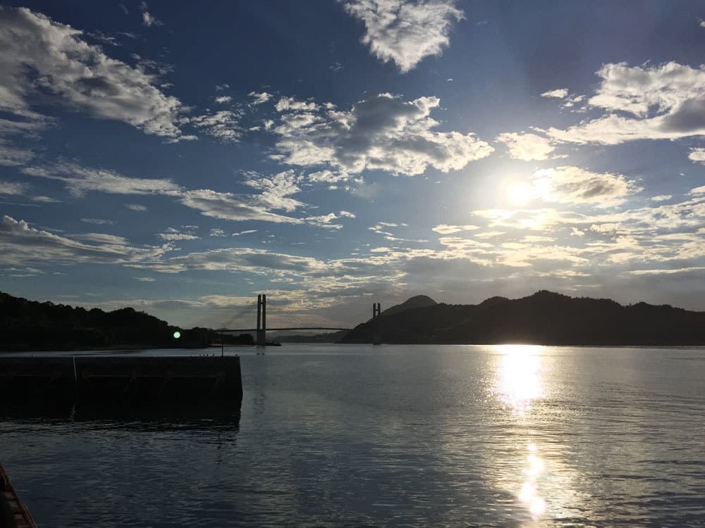 水野造船所からみるゆめしま海道