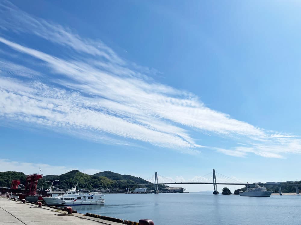 水野造船所からみるゆめしま海道