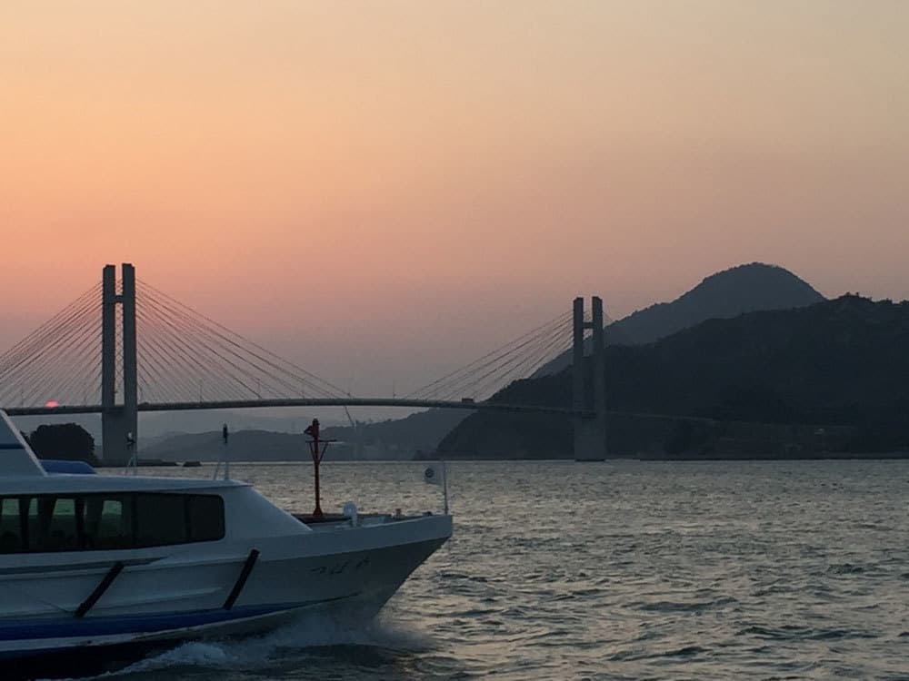 水野造船所からみるゆめしま海道