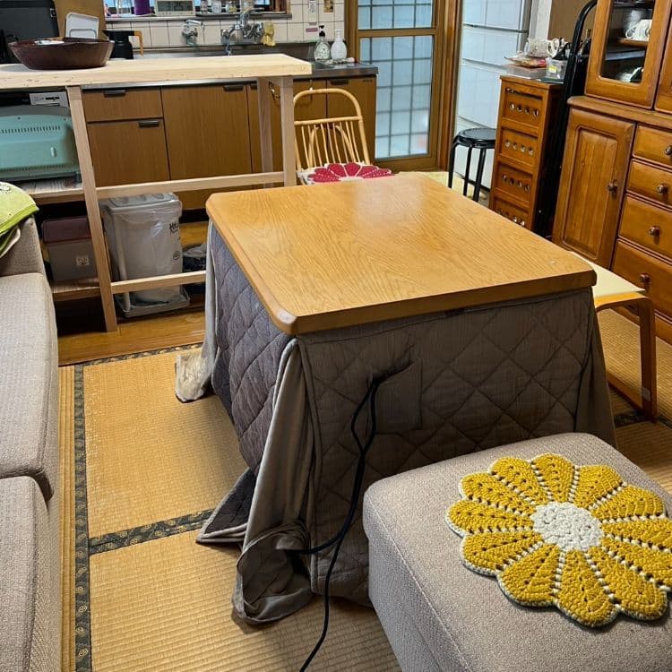 1F：リビングキッチン【冬】