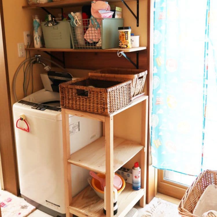 1F：洗濯機・脱衣所